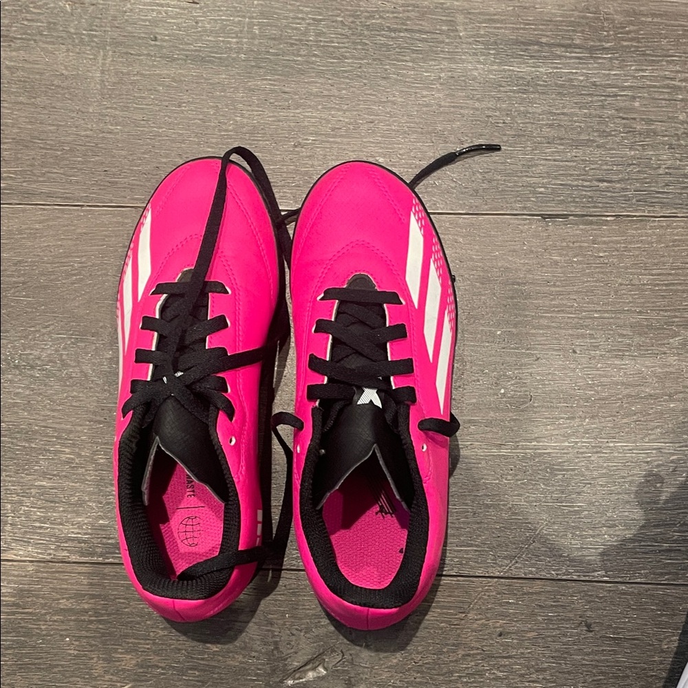 Adidas Kids Sneakers in Bold Pink and White
